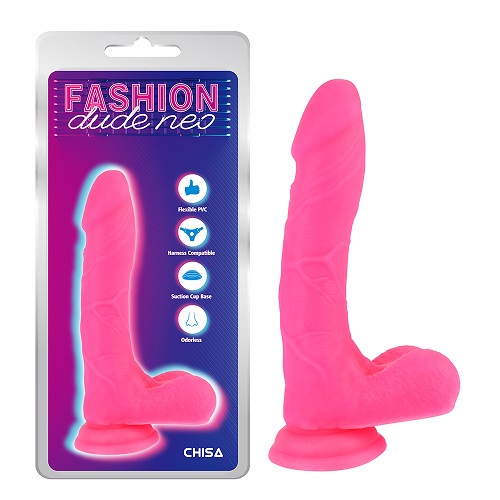 Петел со двојна густина 8'' Dildo Pink
