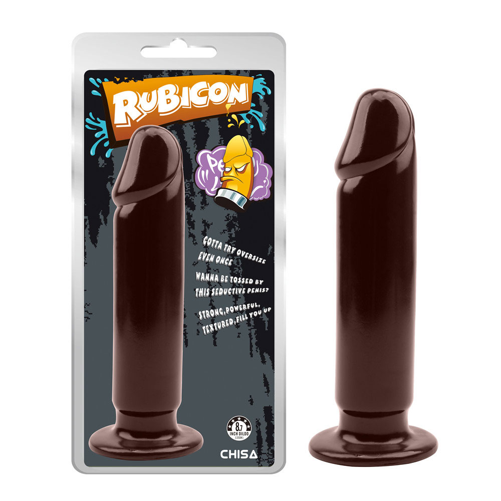 Зло Dildo приклучок XL-кафеава