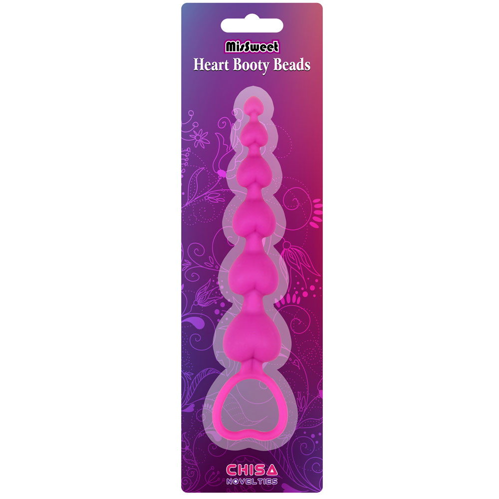 Heart Booty Beads-розова